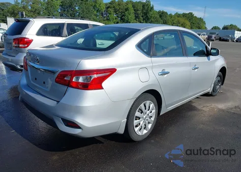 2019 Nissan Sentra S z USA, uszkodzony, nr VIN 3N1AB7AP6KY406802